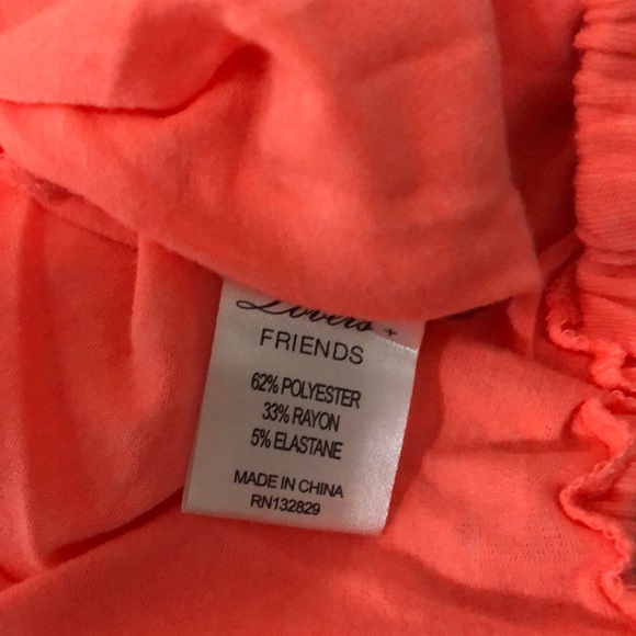 Lovers + friends poly neon cross front tank xs - Picture 5 of 6